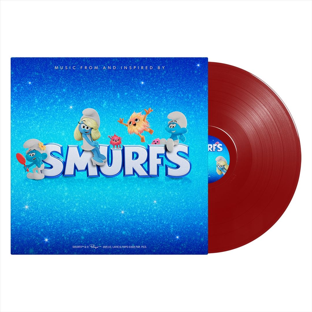Music From And Inspired By Smurfs [Apple Red LP] cover art