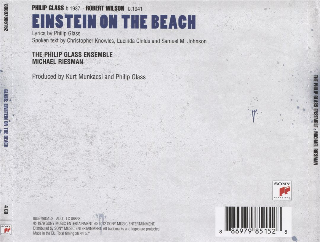 Philip Glass: Einstein on the Beach [1978 recording] cover art