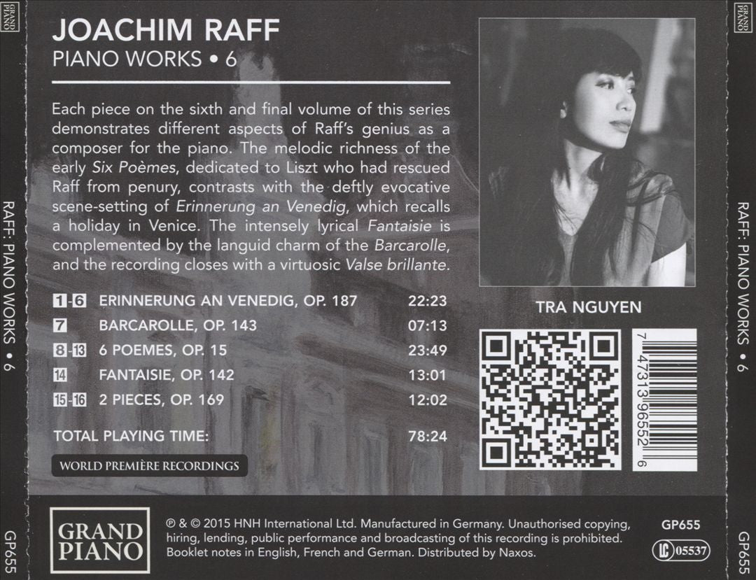 Raff: Piano Works, Vol. 6 cover art