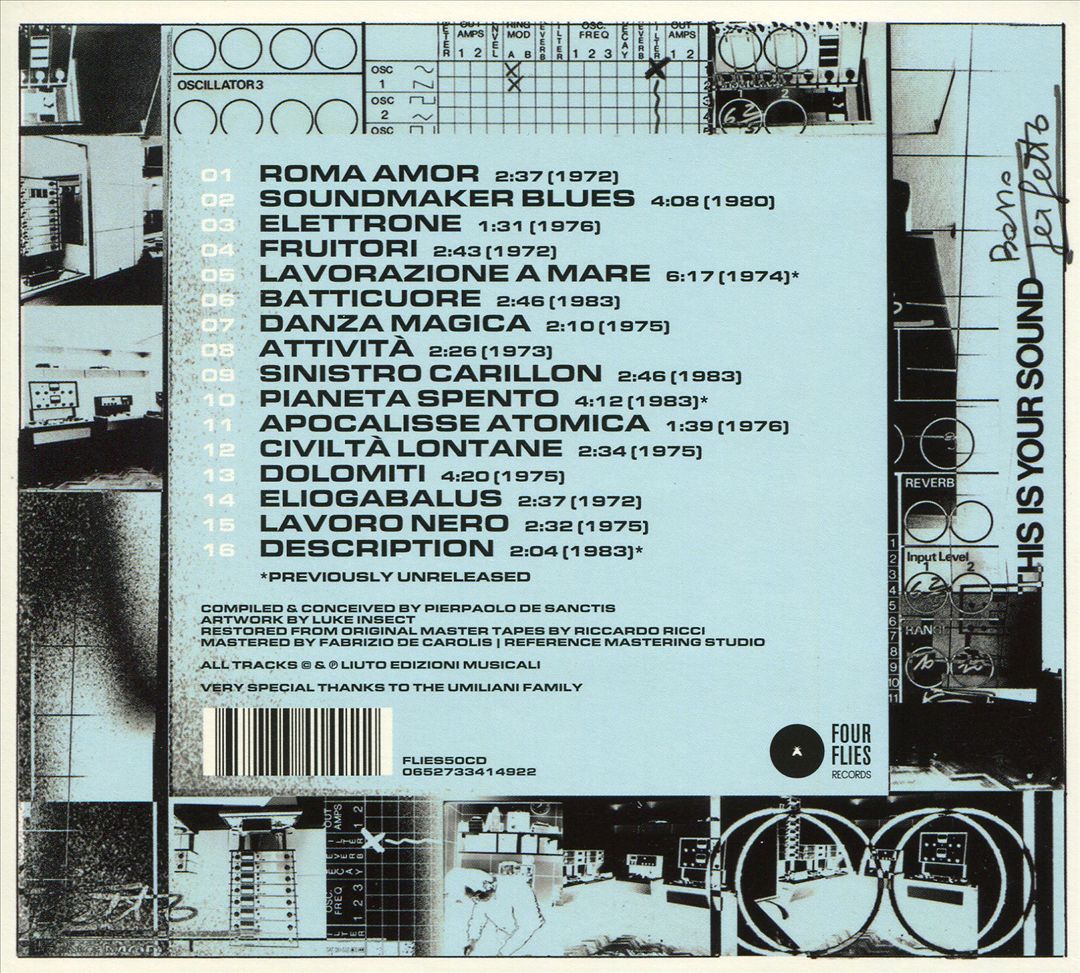 Uomo Elettronico: Cosmic Electronic Environments from an Italian Synth Music Maestro cover art