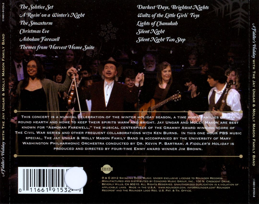 Fiddler's Holiday cover art
