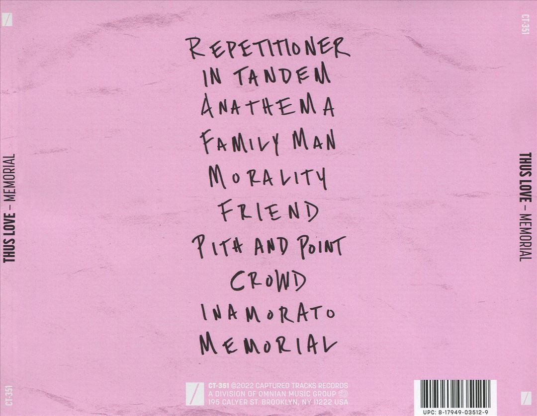 Memorial cover art