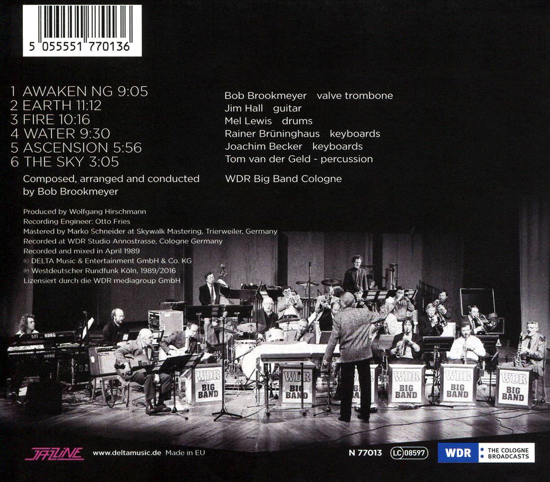 Jim Hall Mel Lewis WDR Big Band Cologne cover art