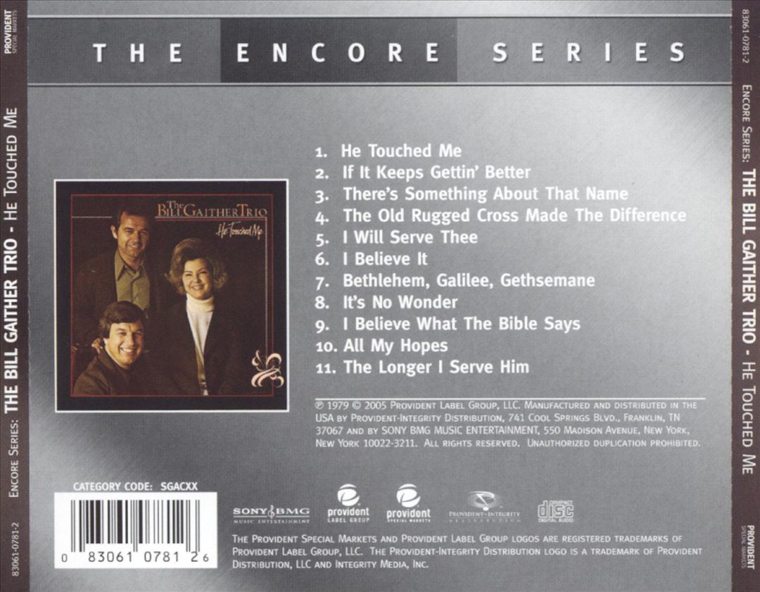 He Touched Me cover art
