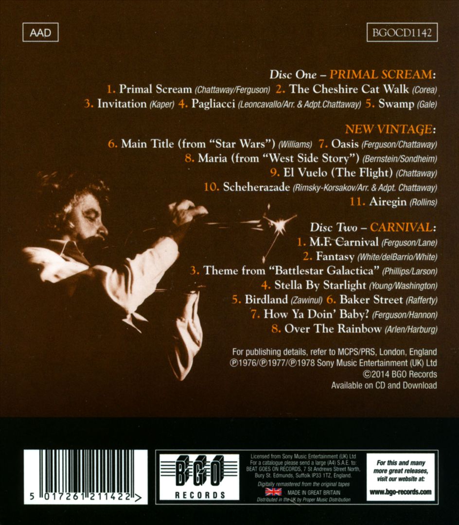 Primal Scream/New Vintage/Carnival cover art