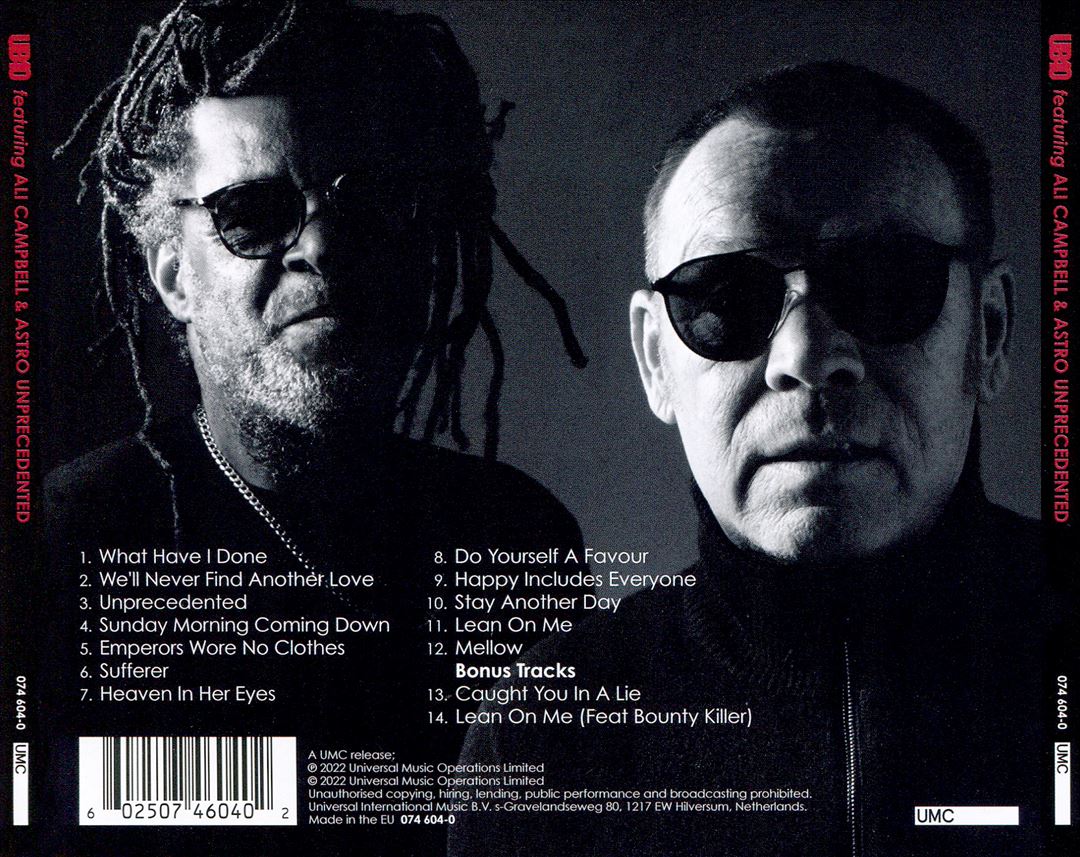 Unprecedented cover art