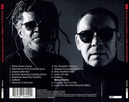 Unprecedented cover art