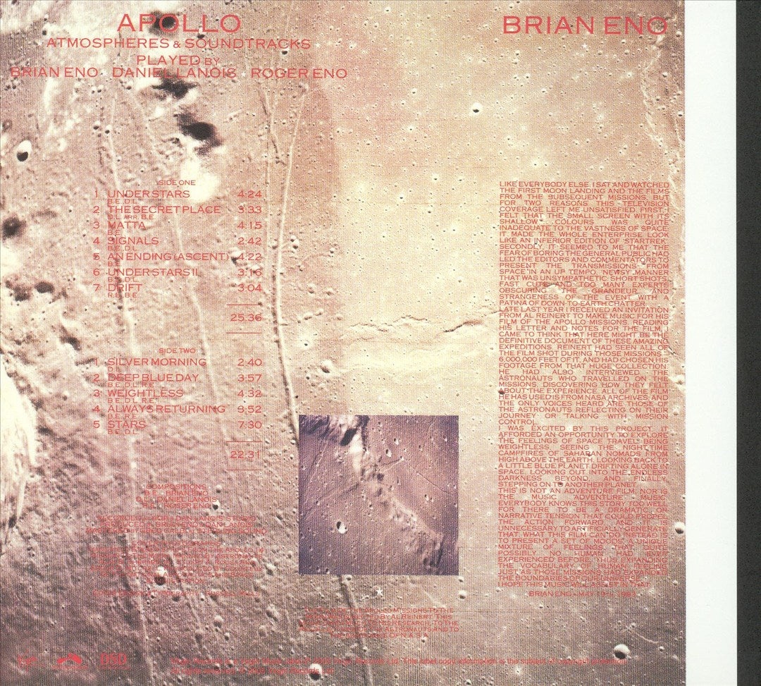 Apollo: Atmospheres & Soundtracks cover art