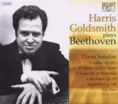 Harris Goldsmith Plays Beethoven cover art