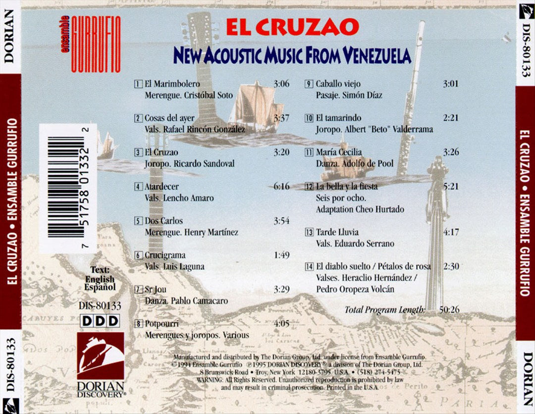 Cruzao: New Acoustic Music From Venezuela cover art