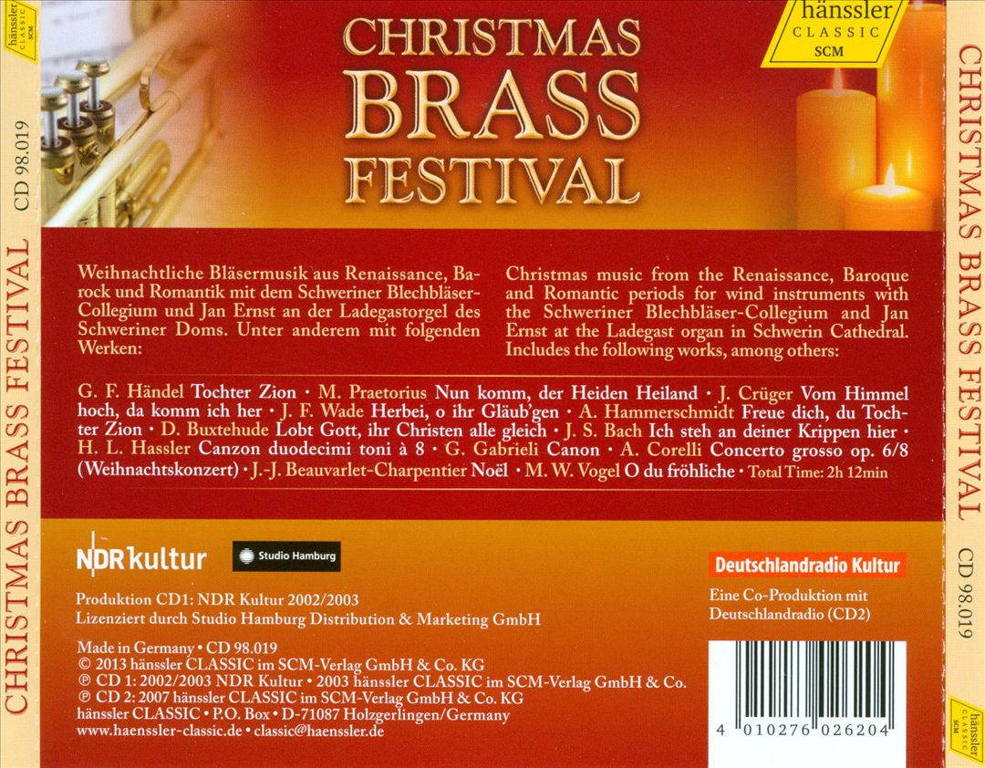 Christmas Brass Festival cover art
