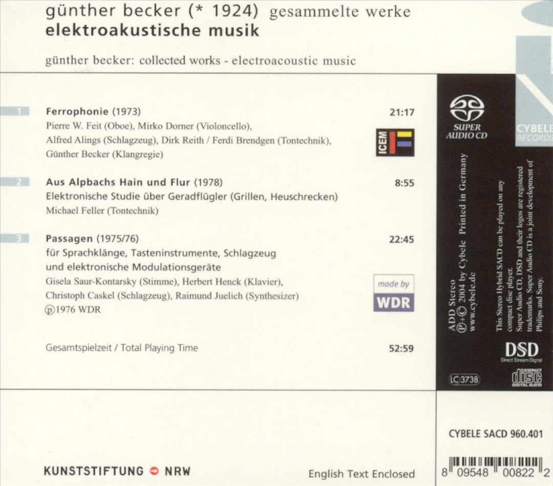 Electroakustische Musik cover art