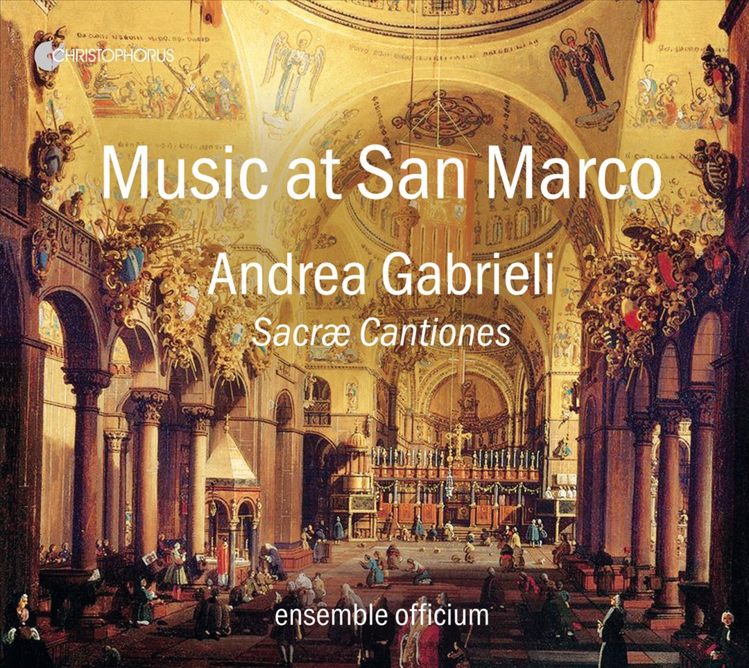 Music at San Marco: Andrea Gabrieli - Sacrae Cantiones  cover art