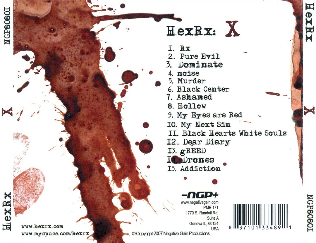 X cover art