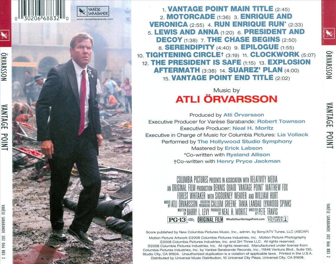 Vantage Point [Original Motion Picture Soundtrack] cover art