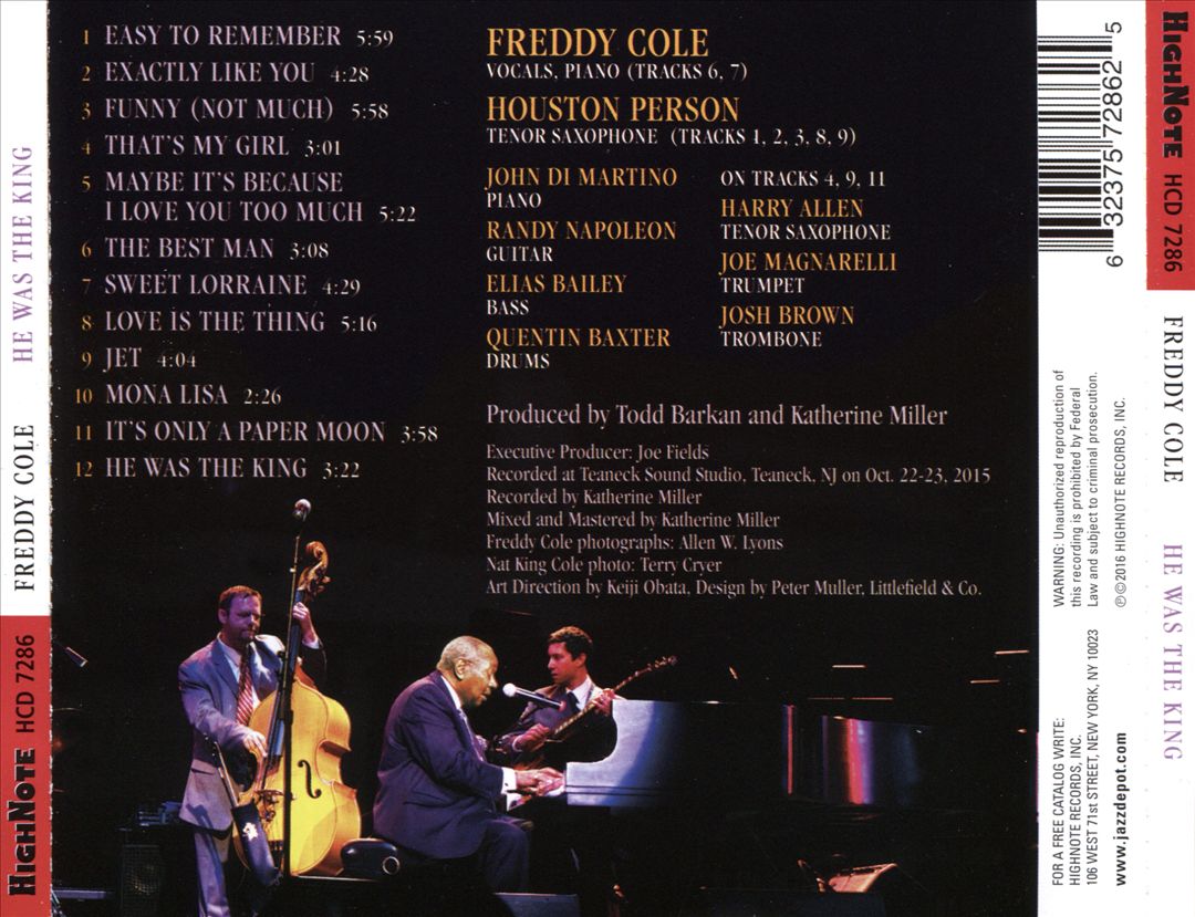 He Was the King cover art