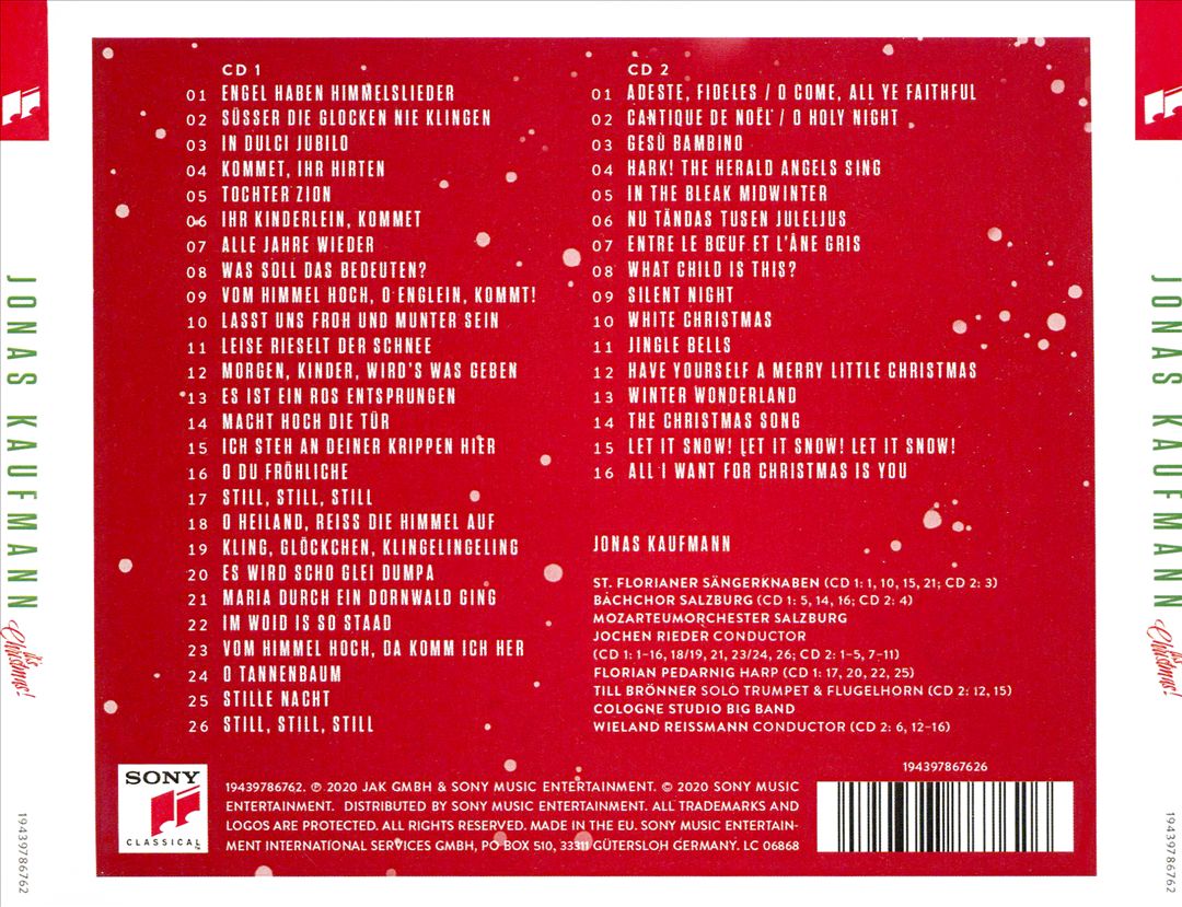 It's Christmas cover art
