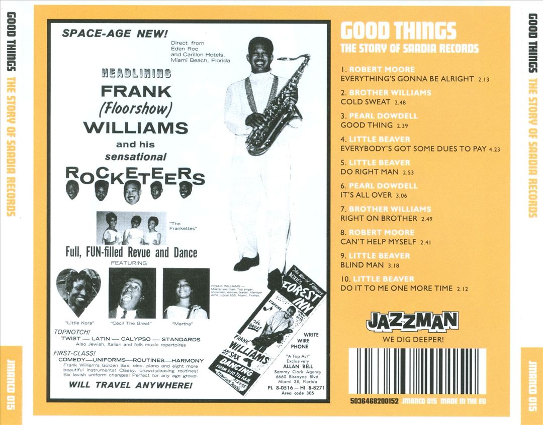 Good Things: The Story of Saadia Records cover art