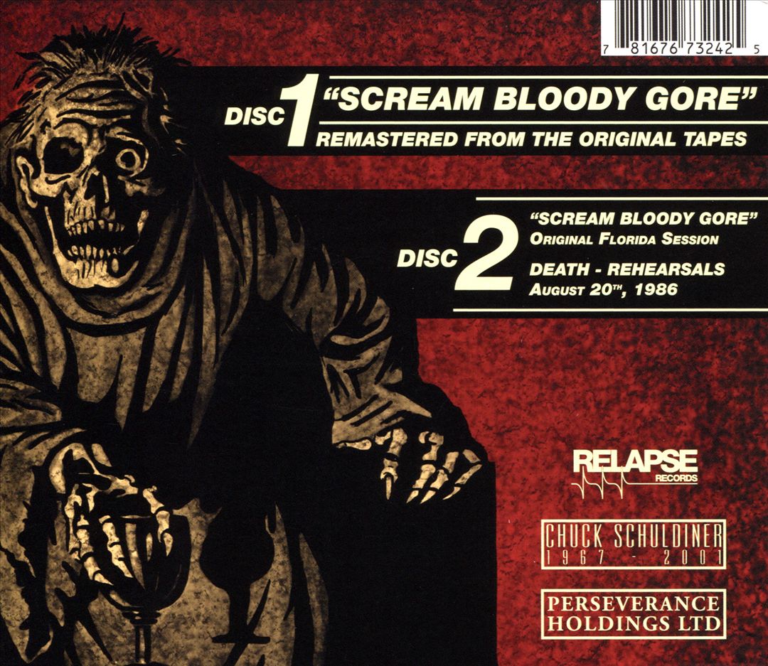Scream Bloody Gore cover art