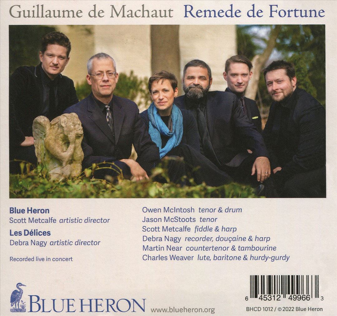 Guillaume de Machaut: Remede de Fortune cover art