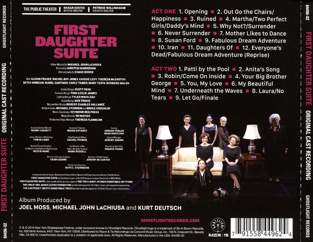 First Daughter Suite [Original Cast Recording] cover art