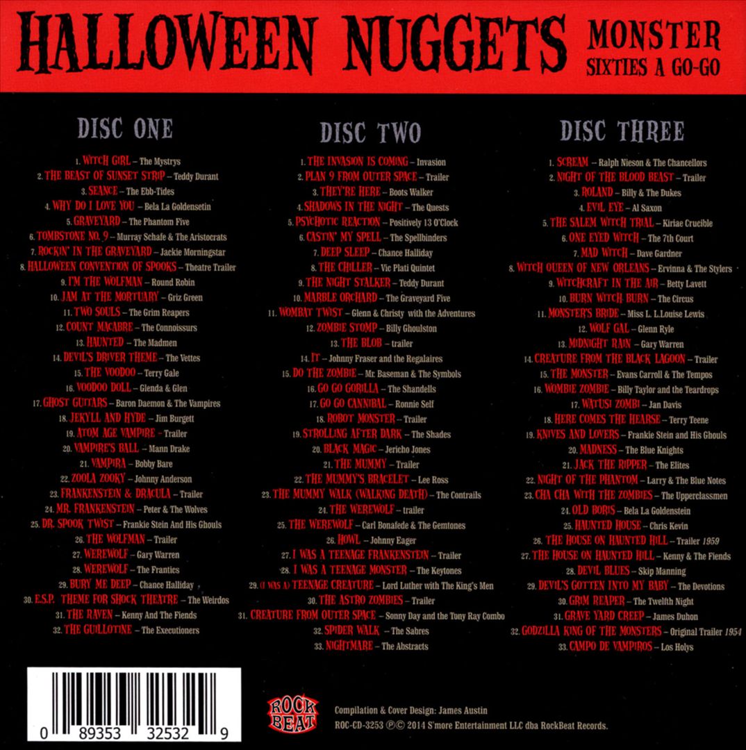 Halloween Nuggets: Monster Sixties a Go-Go cover art