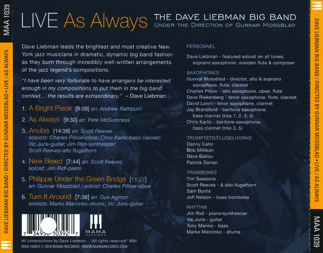 Live: As Always cover art