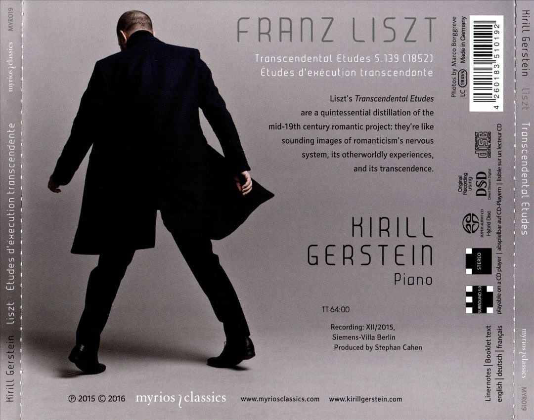 Liszt: Transcendental Etudes cover art