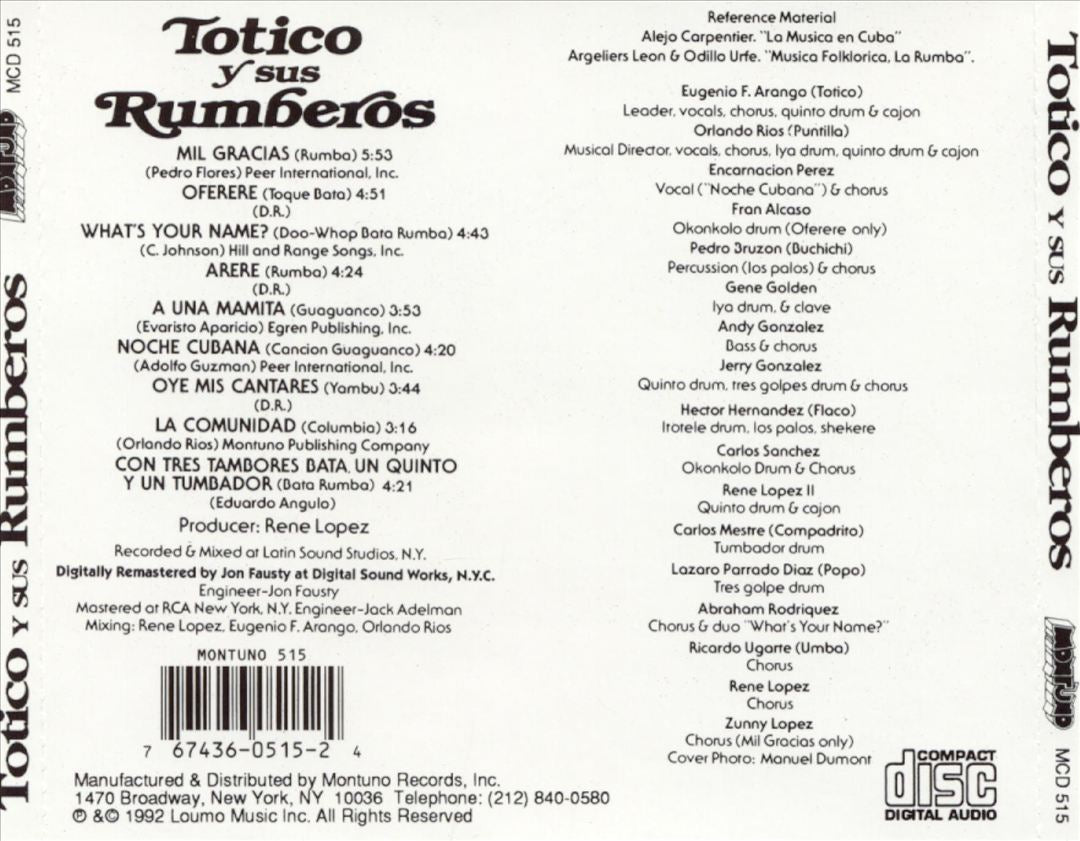 Totico Y Sus Rumberos cover art