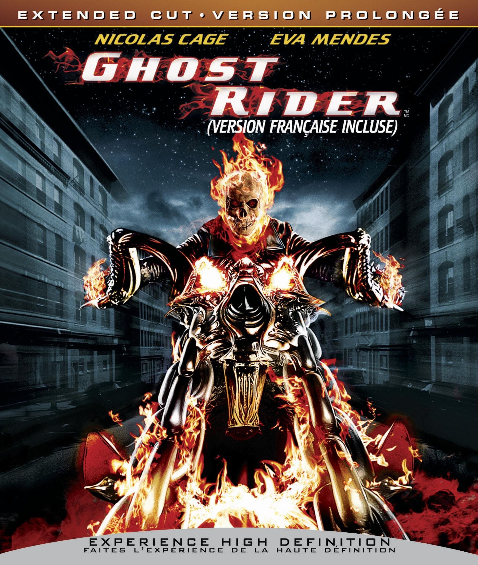 Ghost Rider: Extended Cut [Blu-ray] cover art