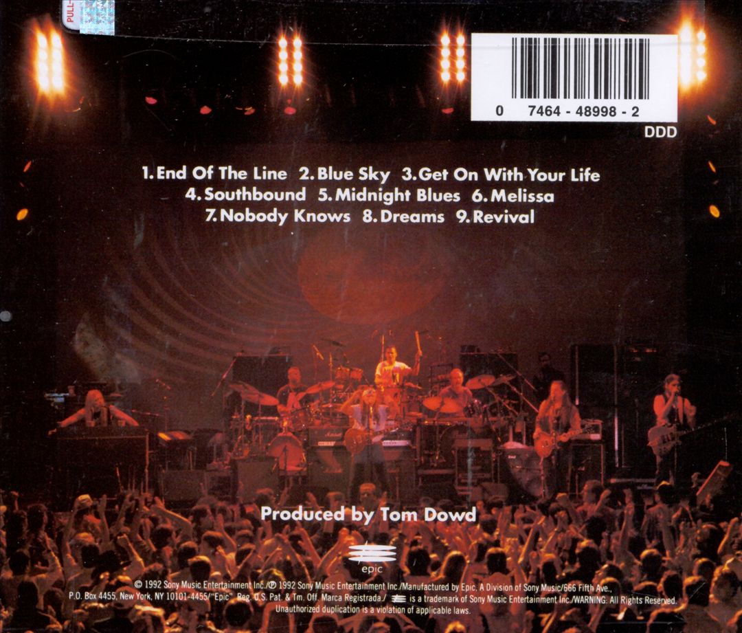 Evening with the Allman Brothers Band: First Set cover art