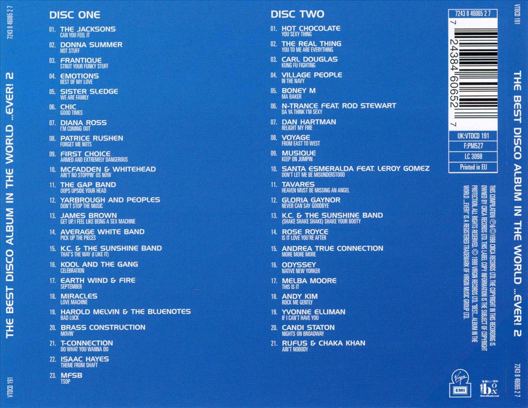 Best Disco Album in the World...Ever!, Vol. 2 cover art