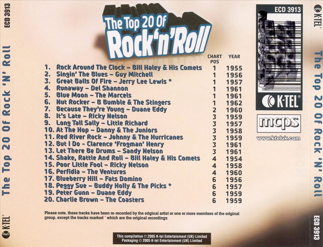 Top 20 of Rock 'N' Roll cover art