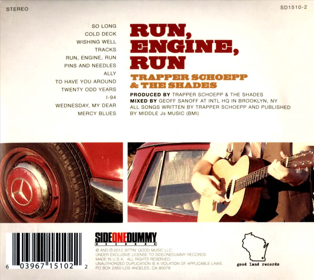 Run, Engine, Run cover art