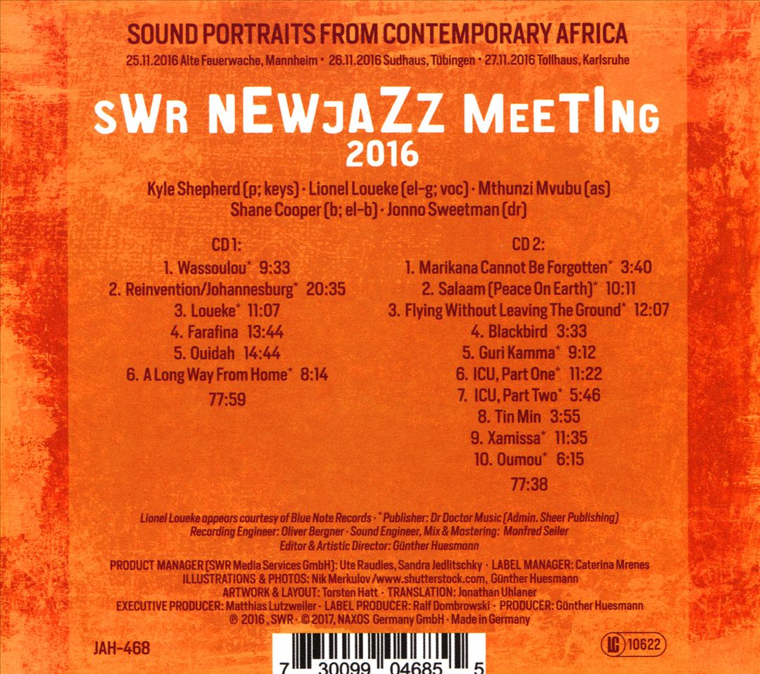 SWR Newjazz Meeting 2016 cover art
