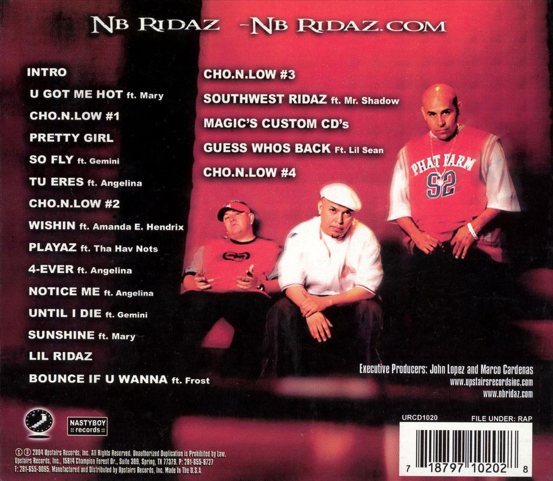 NB Ridaz.com cover art
