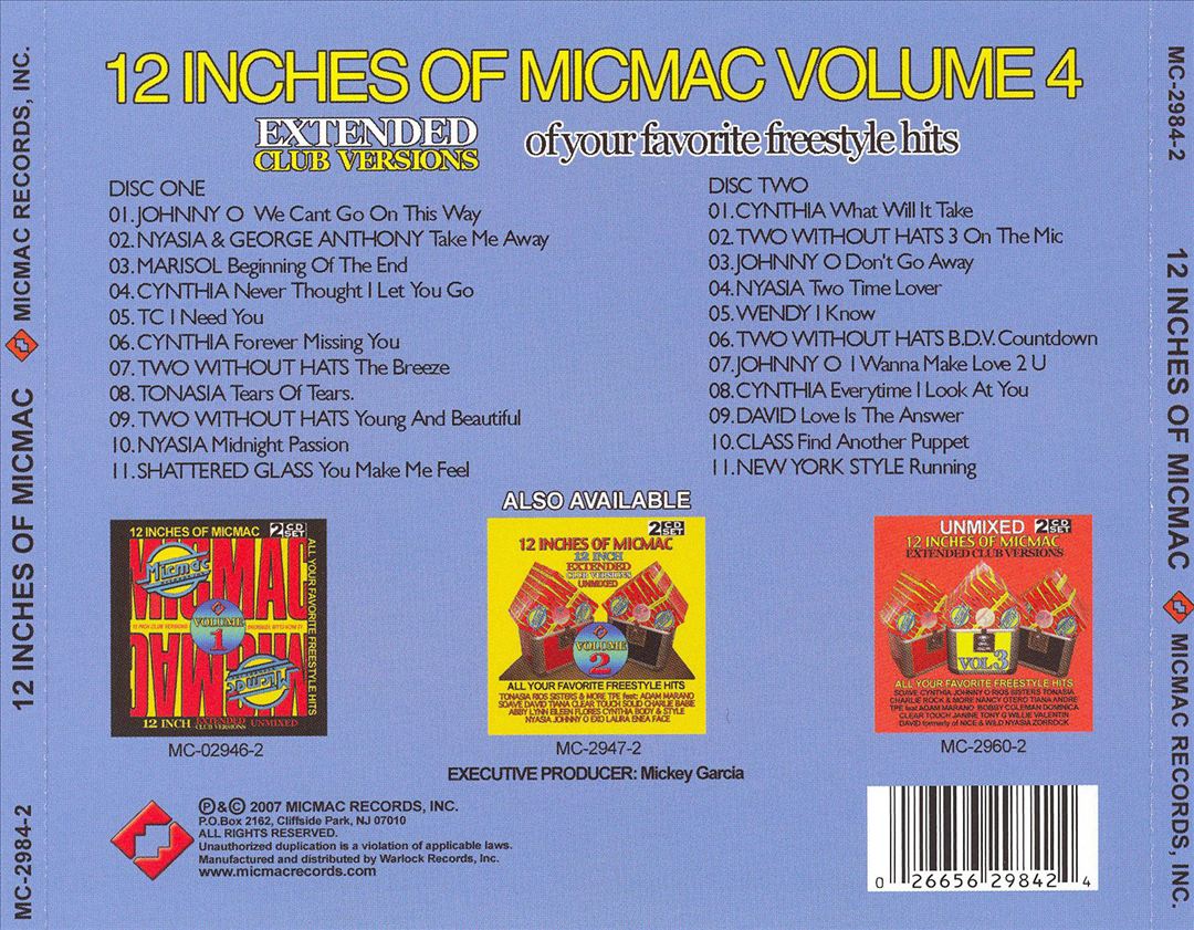 12 Inches of Micmac, Vol. 4 cover art