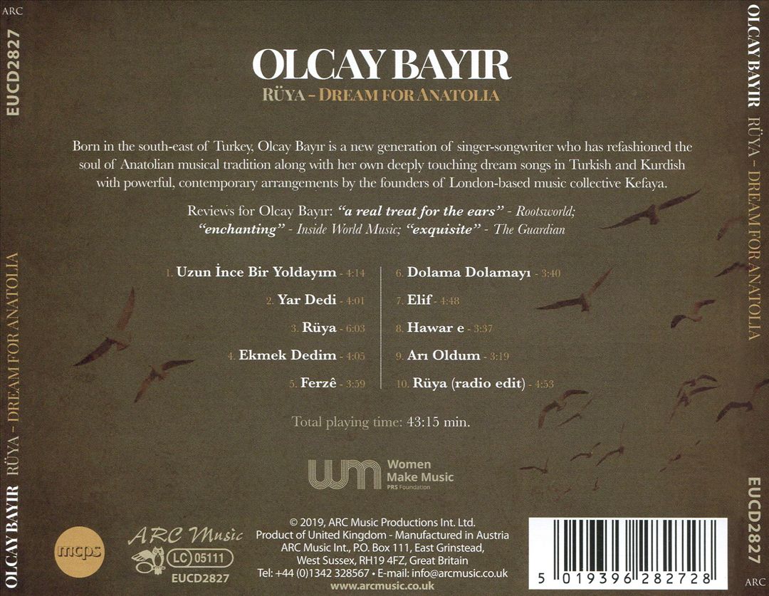 Rüya: Dream for Anatolia cover art