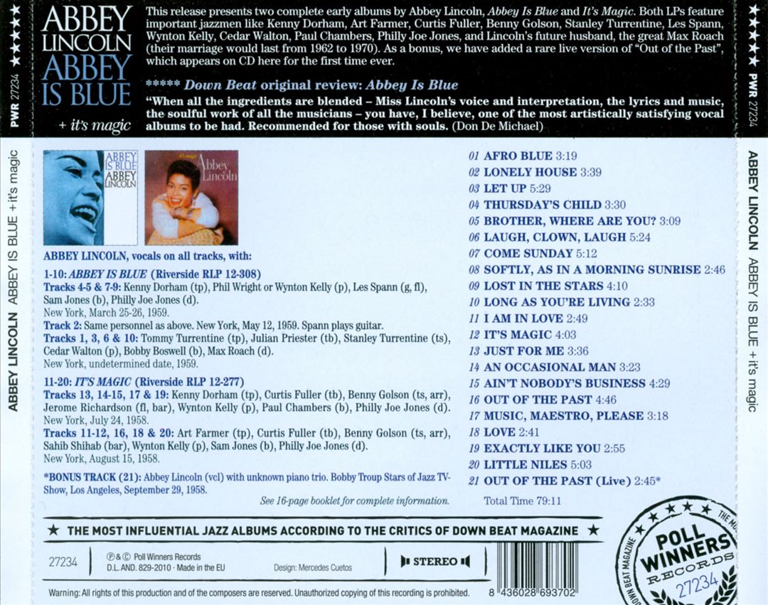 Abbey Is Blue/It's Magic cover art