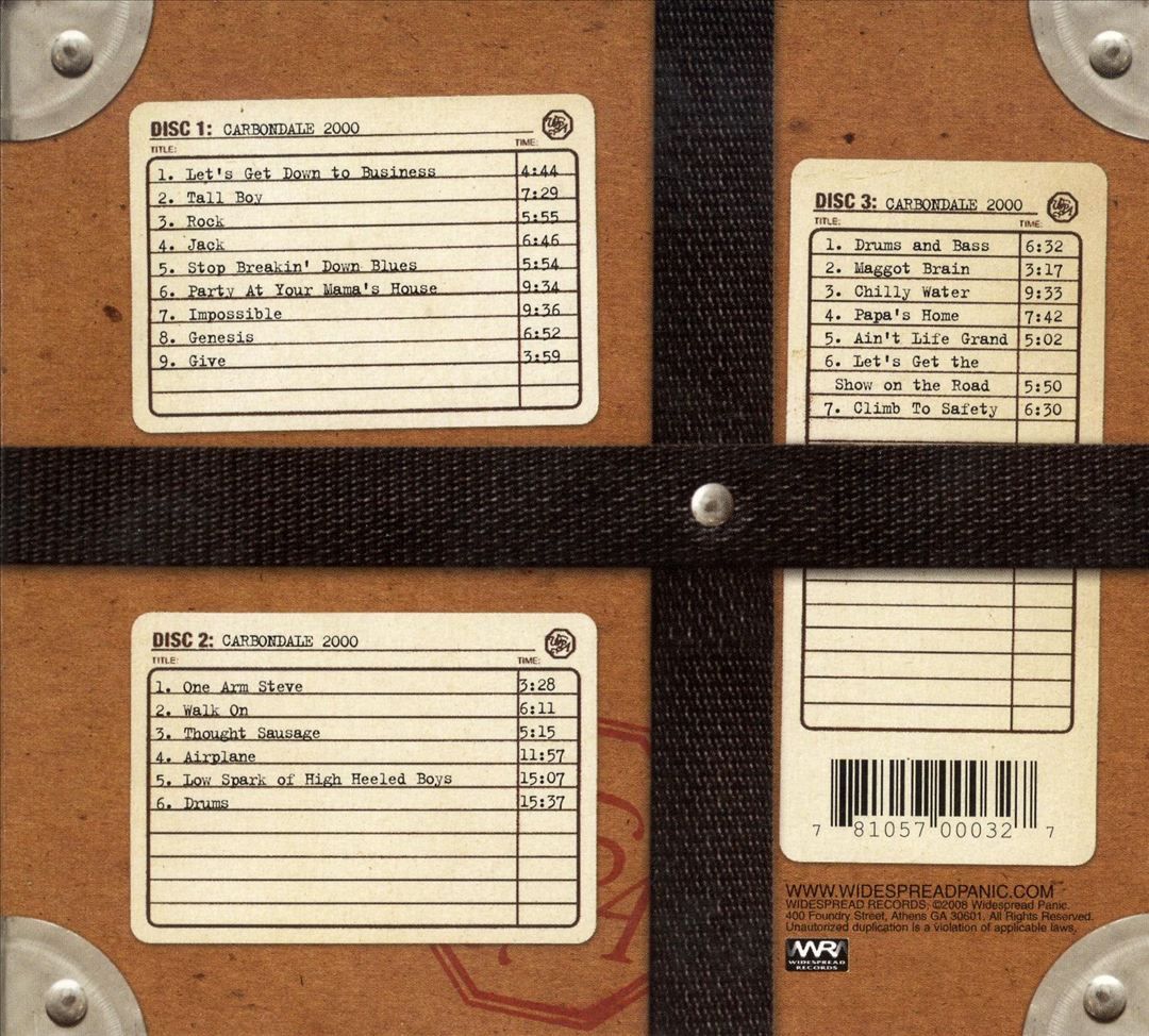 Carbondale 2000 cover art