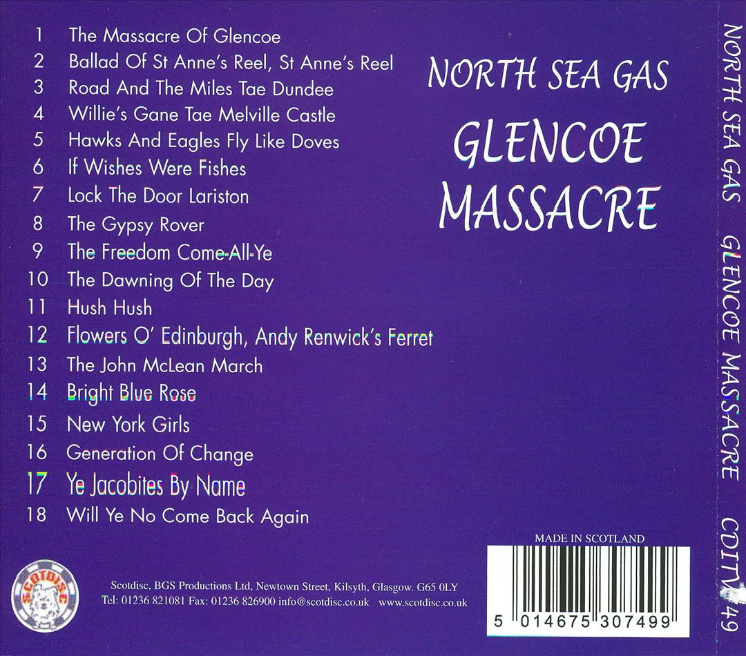 North Sea Gas cover art