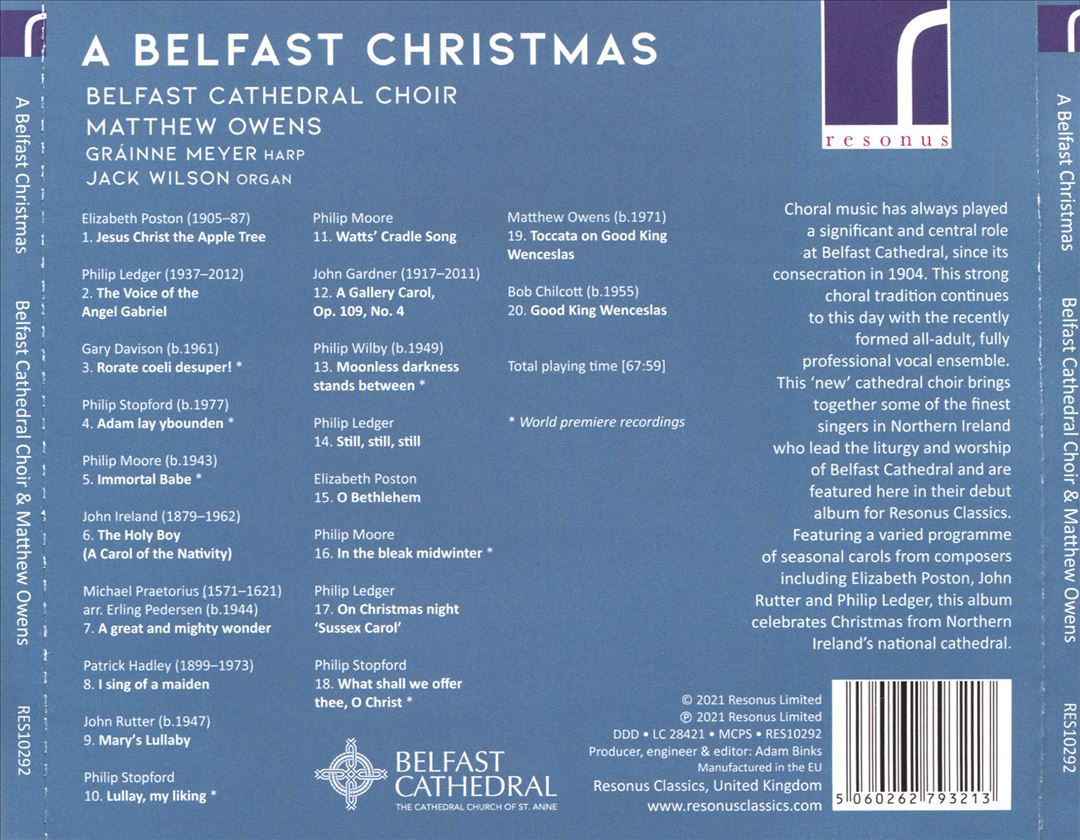 Belfast Christmas cover art
