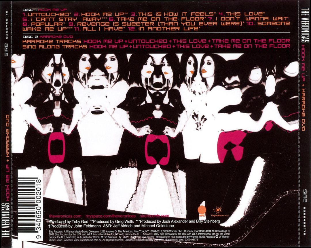 Hook Me Up Karaoke [CD/DVD] cover art