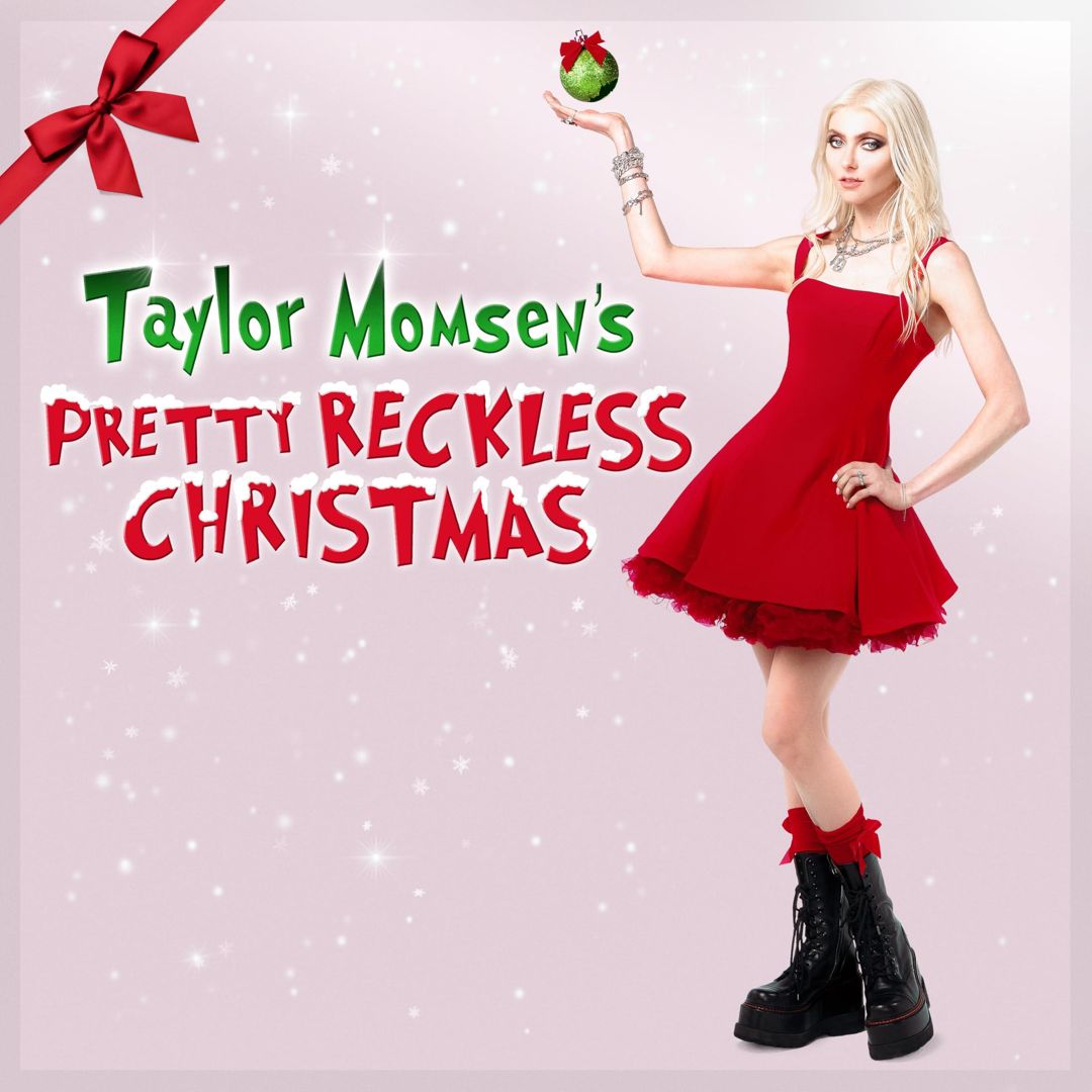 Taylor Momsen's Pretty Reckless Christmas cover art