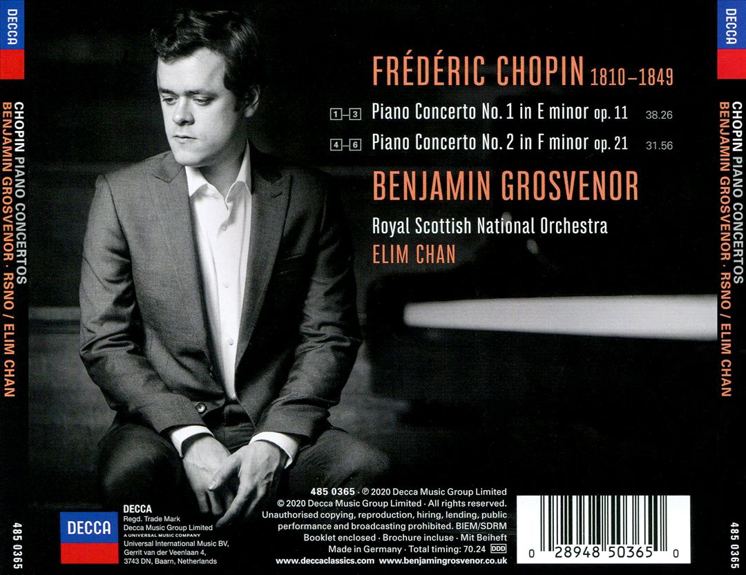 Chopin: Piano Concertos cover art