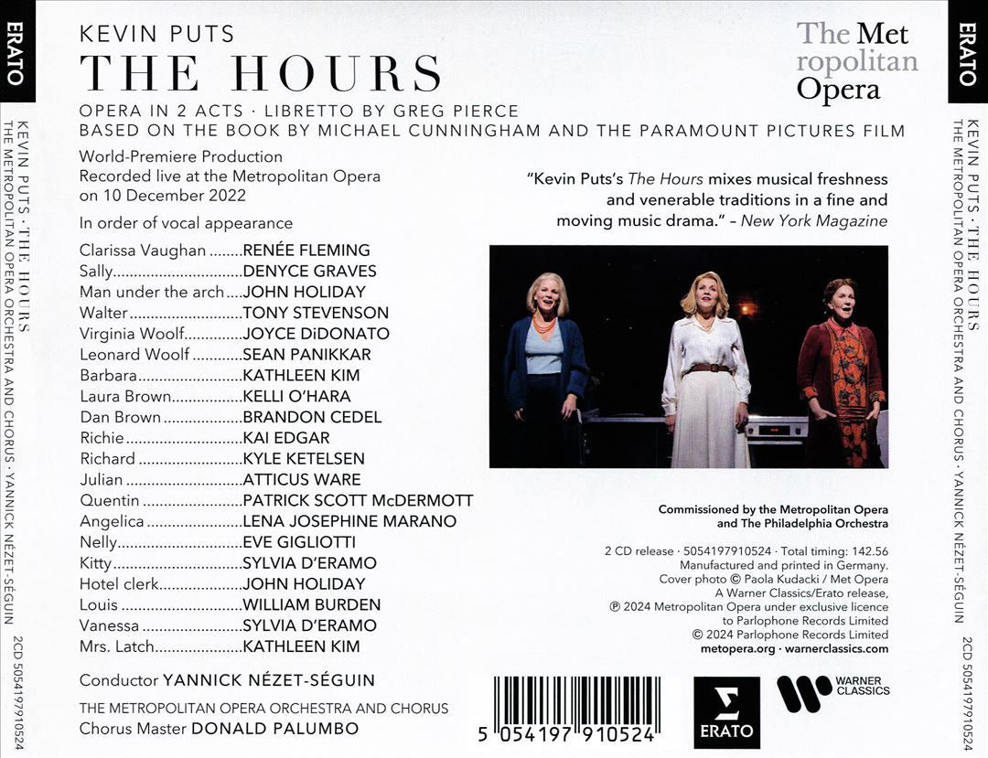 Kevin Puts: The Hours cover art