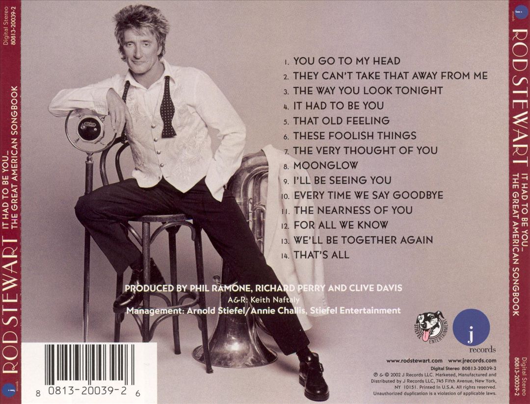 It Had to Be You: The Great American Songbook [Bonus Track] cover art