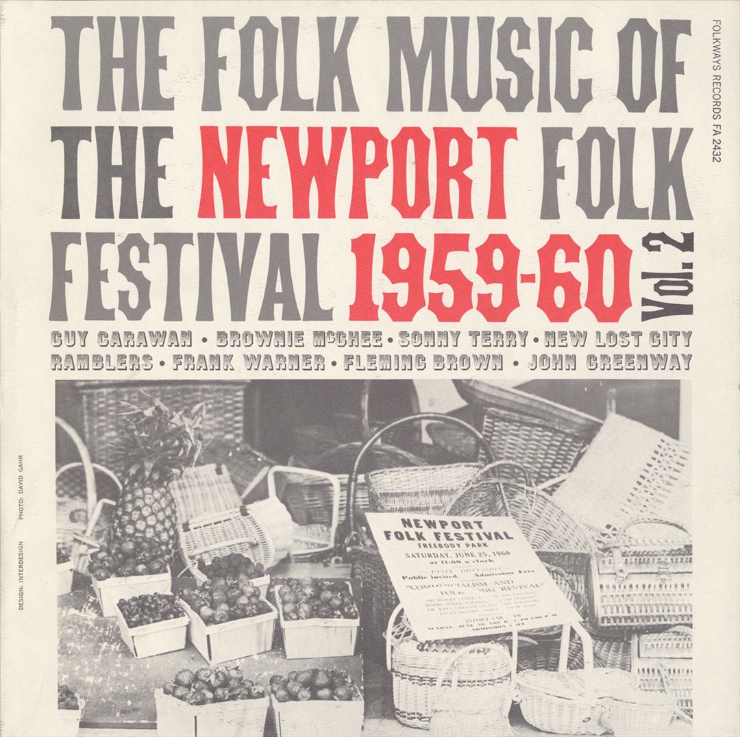 Folk Music of the Newport Folk Festival, Vol. 2: 1959-60 cover art