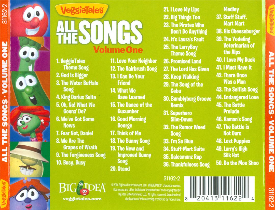 All the Songs, Vol. 1 cover art