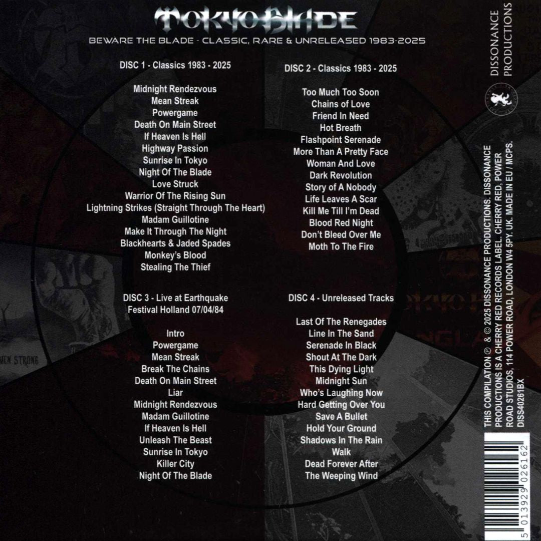 Beware the Blade: Classic, Rare & Unreleased 1983-2025 cover art